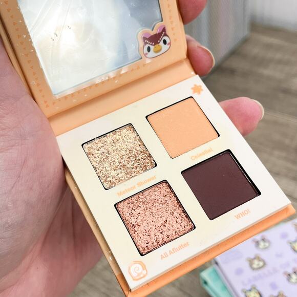Animal Crossing Colourpop Eyeshadow Pallets 4 NWOB New Without Box Labelle Nook - Picture 3 of 8